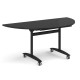 Deluxe Semi-Circular Fliptop Mobile Table